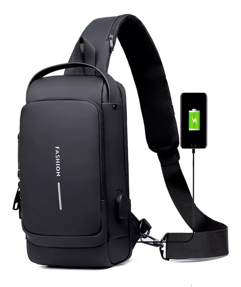 Mini Morral Tipo Pechera para Hombre