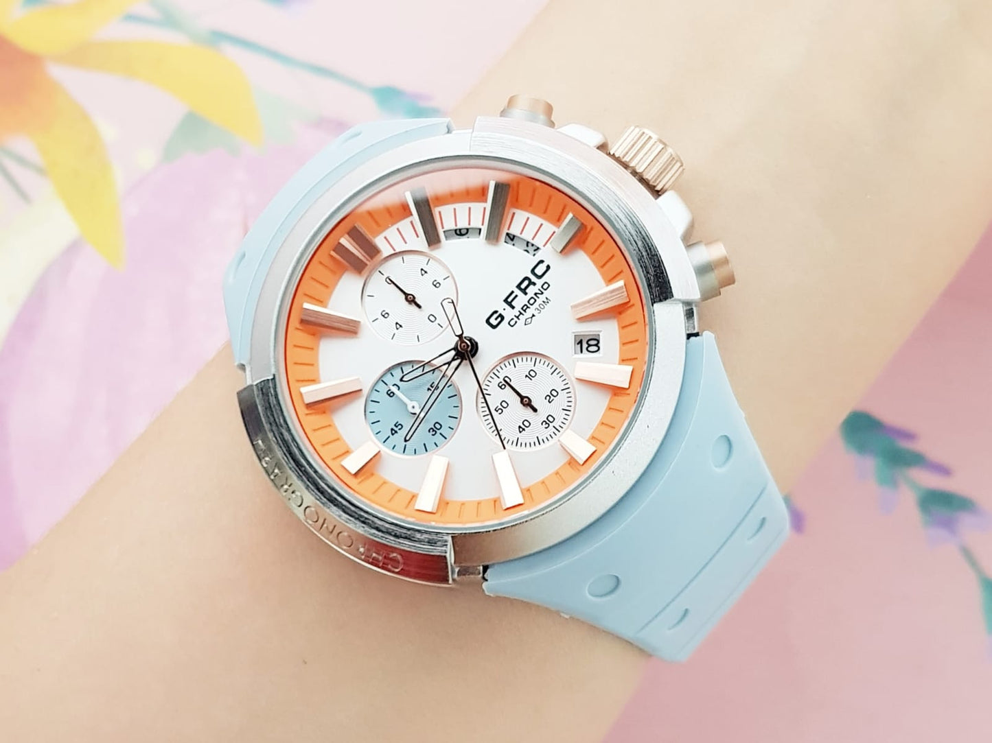 Reloj G-Force Dama de Goma (Inspiración)