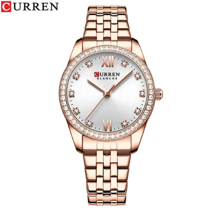 Reloj Curren 9086 en ACERO para Mujer