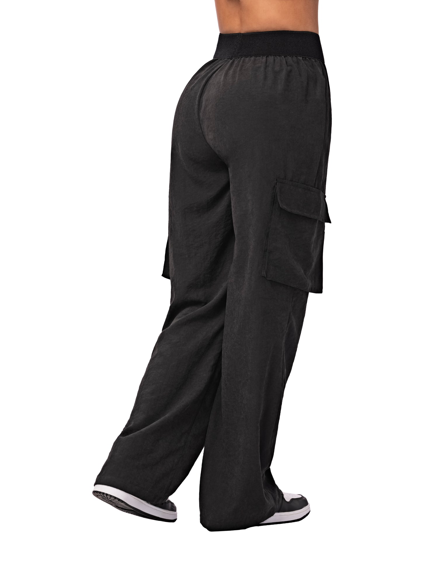 🖤✨ Pantalón Cargo Wide Leg Negro - Street Edition