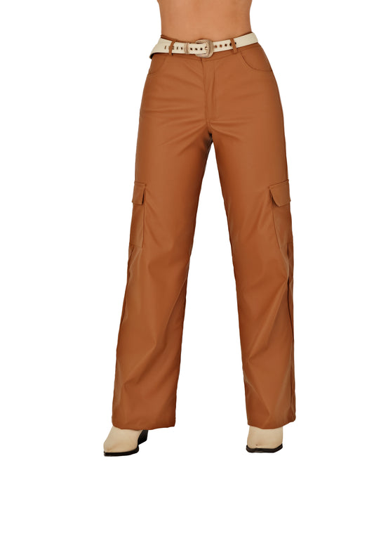 🧡 Cargo Leather Look – Fuerza &amp; Estilo en una sola prenda 🧡