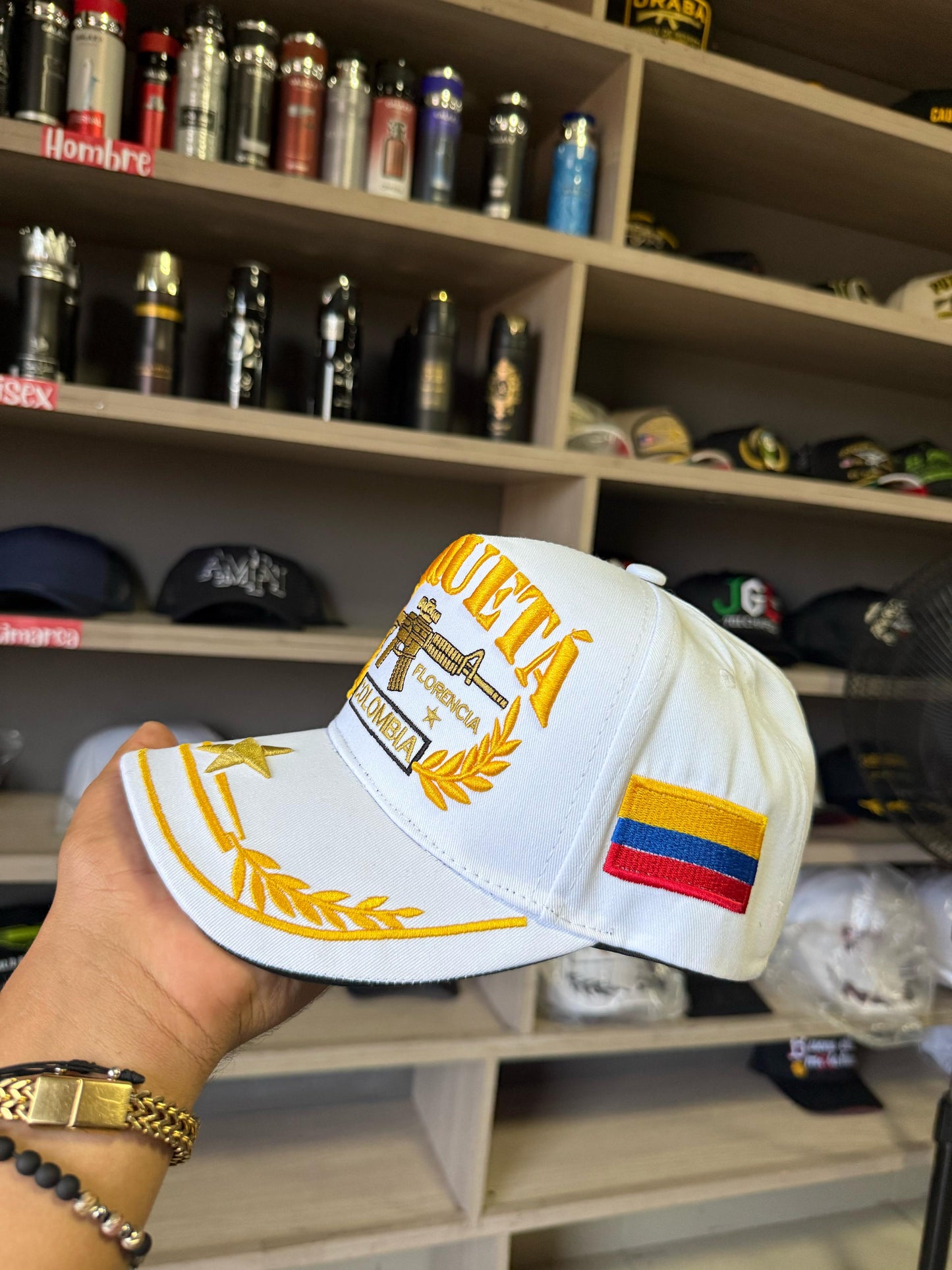 Gorra Belica DPTO Blanca