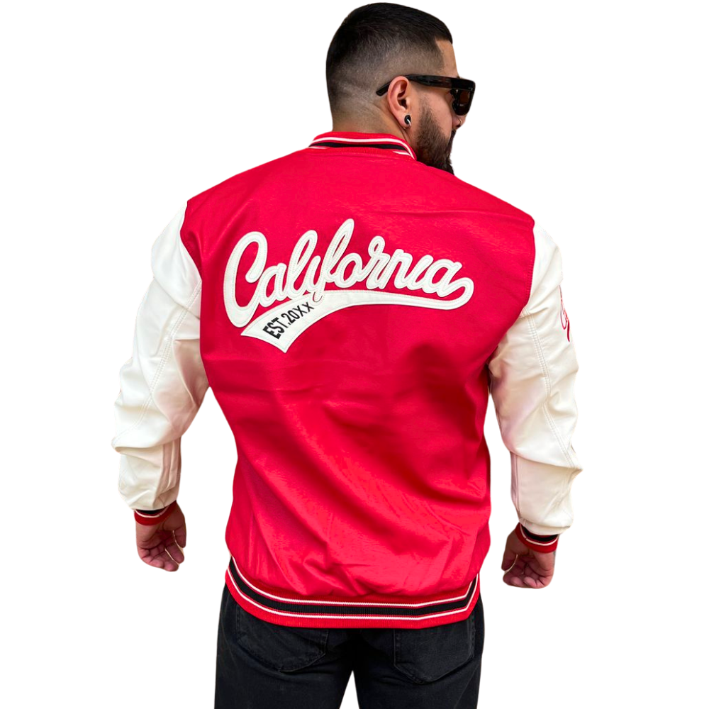 Chaqueta Beisbolera California en Cuerotex Premium