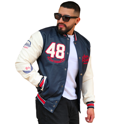 Chaqueta Beisbolera California en Cuerotex Premium