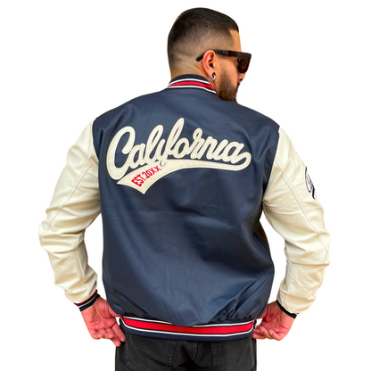 Chaqueta Beisbolera California en Cuerotex Premium