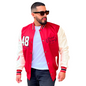 Chaqueta Beisbolera California en Cuerotex Premium