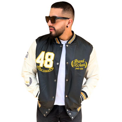 Chaqueta Beisbolera California en Cuerotex Premium