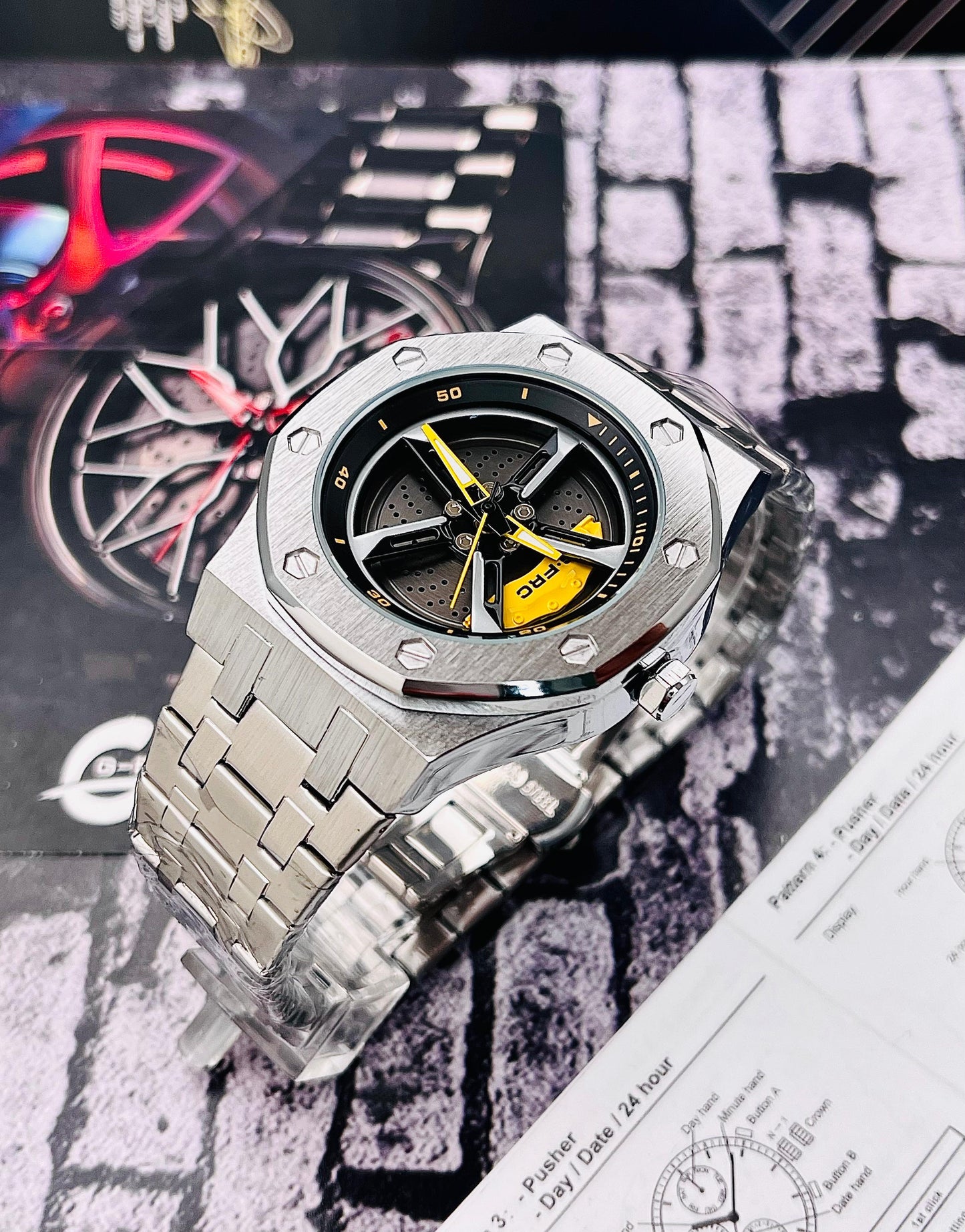G Force Acero Análogo _ imitación premium
