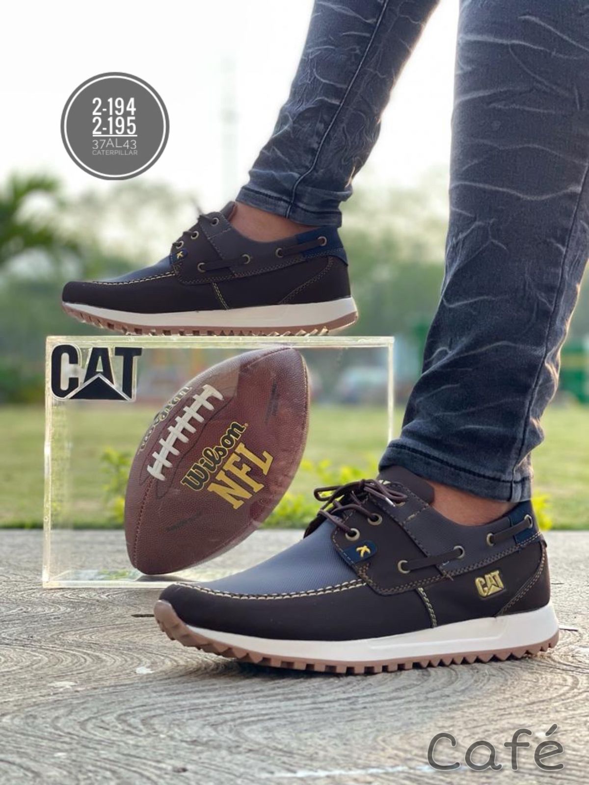 Zapatos Caterpillar Casuales Caballero – Réplica Premium